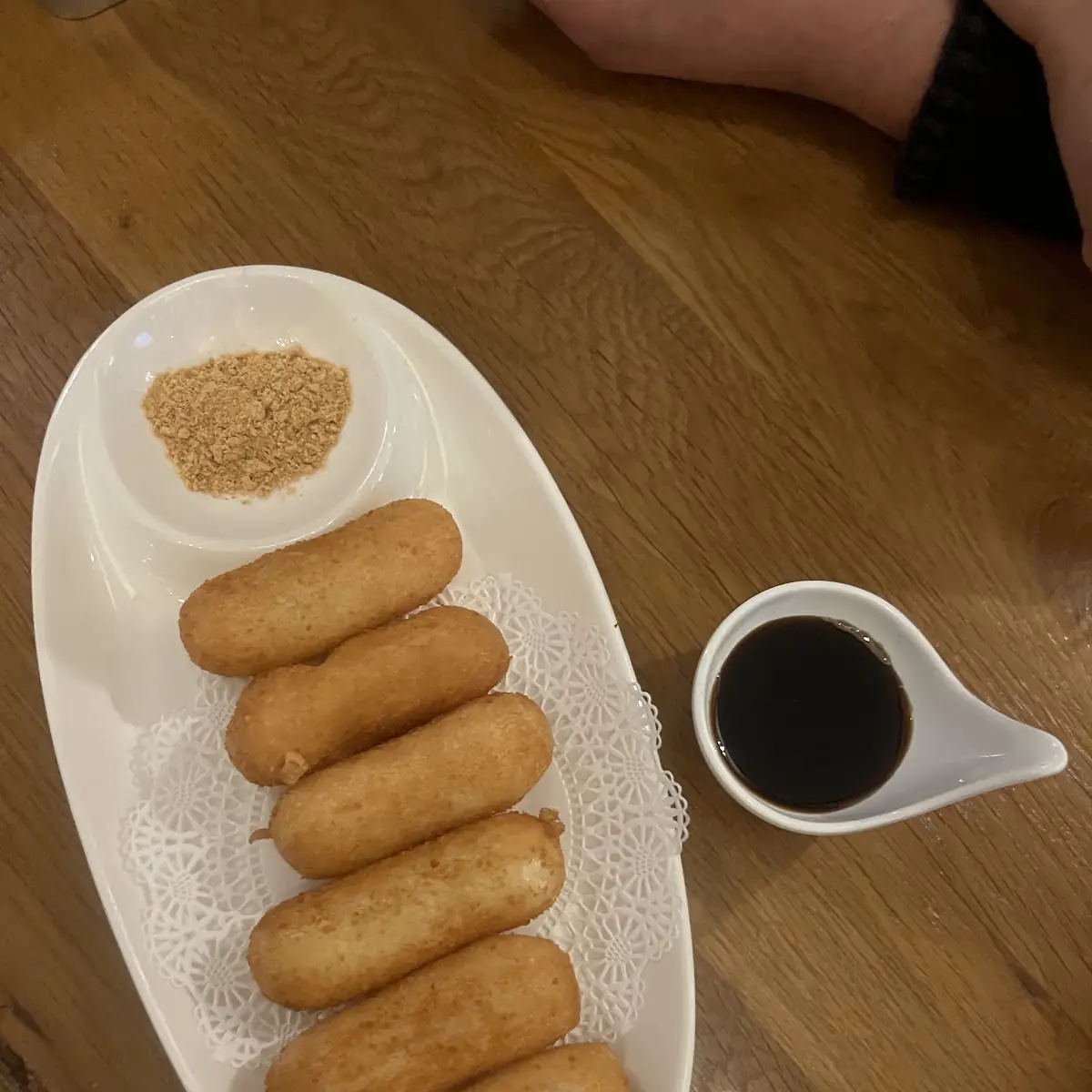 brown sugar sticky rice cake 6 红糖糍粑
